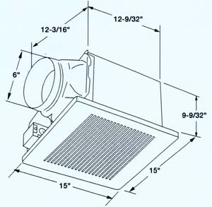 PANASONIC BATHROOM EXHAUST FANS | PANASONIC BATHROOM FANS