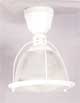 Open Bottom Ceiling Light w/ Ballast Flush