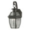 1 Light Wall Lantern Weathered Bronze Finish on Solid Brass with Clear Beveled Glass