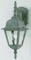 1 Light Wall Lantern Textured Rust Patina Finish on Cast Aluminum with Clear Water Glass Panels