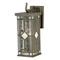 1 Light Wall Lantern Excavated Bronze Finish on Solid Brass with Ice Water and Tiffany Accent Glass