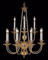 Fountainbleau twelve-light chandelier by Framburg
