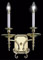 Kensington two-light sconce by Framburg