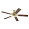 Westinghouse 52" Contractors Choice Ceiling Fan, Polished Brass Finish