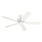 Westinghouse 52" Contractors Choice Ceiling Fan, White Finish