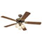 Westinghouse 52" Vintage Ceiling Fan, Antique Brass Finish