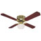 Westinghouse 42" Casanova Supreme Ceiling Fan, Pollished Brass Finish