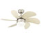 Westinghouse 30" Turbo Swirl Ceiling Fan, Brushed Aluminum Finish