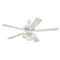 Westinghouse 52" 5 Blade White w/ White/White Washed Pine Reversible Blades