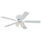 Westinghouse 52" 5 Blade White w/ White/White Washed Pine Reversible Blades