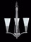 Syzygy three-light chandelier by Framburg