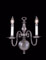 Jamestown two-light sconce by Framburg