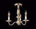 Jamestown three-light semi-flush by Framburg