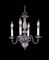 Jamestown Four-Light Chandelier by Framburg