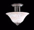 Black Forest Medium Semi-Flush Ceiling Light by Framburg