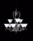 Black Forest nine-light chandelier by Framburg