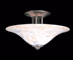 Black Forest Large Semi-Flush Ceiling Light by Framburg