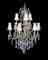 Czarina nine-light chandelier by Framburg