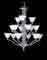 Bellevue fifteen-light chandelier by Framburg
