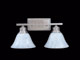 Bellevue Two-Light Sconce by Framburg