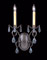 Liebestraum two-light sconce by Framburg