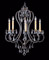 Liebestraum five-light chandelier by Framburg