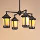 Berkeley 7" chandelier; 4 light
