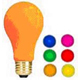Standard A19 - Colored Bulbs -106410