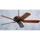 Crown Aged Walnut Finish/Walnut Blades Ceiling Fan