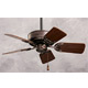 29" Northwind Oil Rubbed Bronze Finish/Dark Cherry/Walnut Blades Ceiling Fan