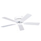 42" Traditional Snugger Appliance White Finish/Appliance White/Bleached Oak Blades Ceiling Fan