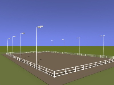 Custom Horse Arena Lighting Package Custom Horse Arena Lighting Package