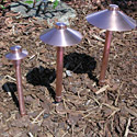 Focus Landscape Lighting - 6.5" Aluminum China Hat Area Light