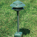 Focus Lighting - 10 inch Cast Aluminum Pagoda Hat 120V.