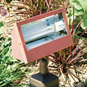 Copper Flood Light with 13W Compact Fluorescent Bulb FFL13