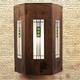 Franklin sconce- 3 sides/ 3 lenses