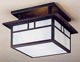 Arroyo Huntington 12" Ceiling Mount HCM-12WO-BZ