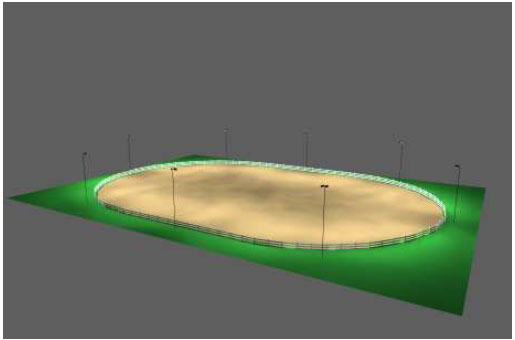 Horse Arena Lighting Package 200x300 For Wooden Poles Horse Arena Lighting Package 200x300