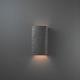 Wall Sconce - Small Rectangle Open Top & Bottom Sconce by Justice Design
