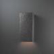 Contemporary Wall Sconces - Large Rectangle Closed Top Sconce by Justice Design
