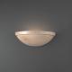 Wall Sconce - Rimmed Quarter Sphere Sconce by Justice Design