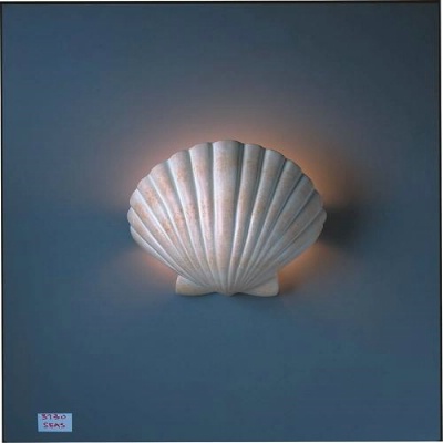 Contemporary Wall Sconces - Scallop Shell (ADA) Sconce by Justice Design