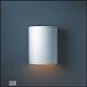 Unique Wall Sconces - Large ADA Cylinder w/ Perfs Closed Top Sconce by Justice Design