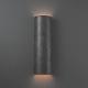Decorative Wall Sconces - ADA Tube Open Top & Bottom Sconce by Justice Design