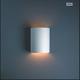 Unique Wall Sconces - Small ADA Cylinder Open Top & Bottom Sconce by Justice Design