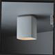 Rectangle Flush Mount Ceiling Light with Perforations 