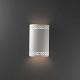 Contemporary Wall Sconces - Small Cylinder w/ Floral Band Sconce by Justice Design