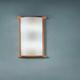 Lighting Wall Sconces - Vertical Bath Bar 24" Beech Wood (ADA) by Justice Design