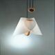 Pendants - Iris Pull-Down Beech Wood by Justice Design