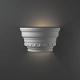 Unique Wall Sconces - Curved Dentil Molding w/ Glass Shelf Sconce by Justice Design